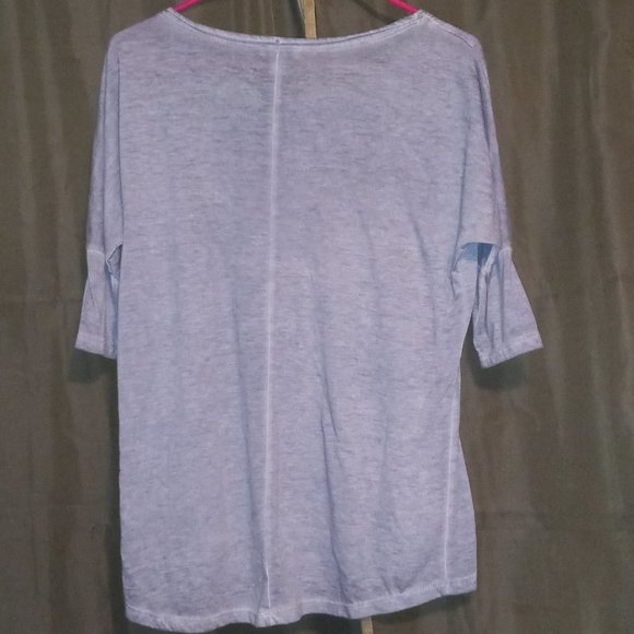 Blue American Flag T Shirt - Picture 3 of 5